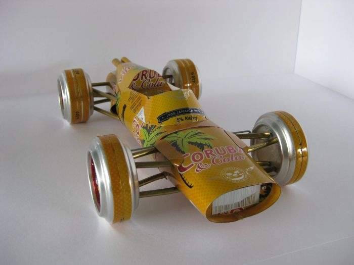 Modele samochodów z aluminiowych puszek 21