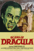 affiche Scars Of Dracula / Les Cicatrices De Dracula