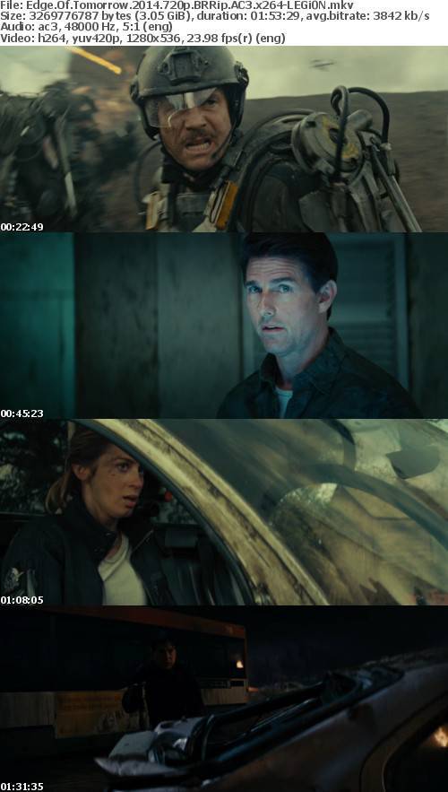 Edge Of Tomorrow 2014 720p BRRip AC3 x264-LEGi0N Edge Of Tomorrow 2014 720p BRRip AC3 x264-LEGi0N