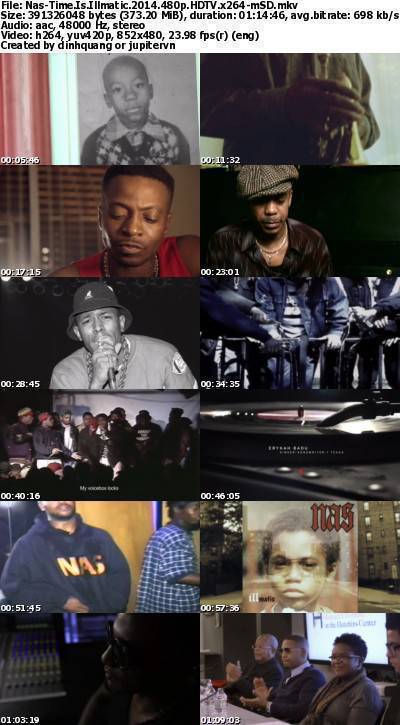 Nas: Time Is Illmatic (2014) 480p HDTV x264-mSD Nas: Time Is Illmatic (2014) 480p HDTV x264-mSD