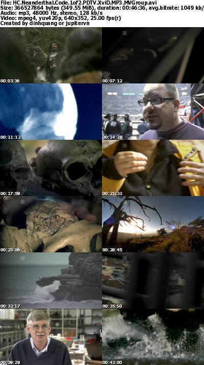 History Channel - Neanderthal Code (2008) PDTV XviD MP3-MVGroup History Channel - Neanderthal Code (2008) PDTV XviD MP3-MVGroup