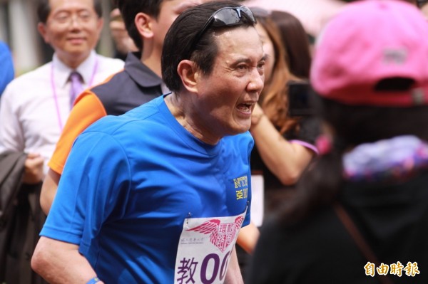 馬英九疑似走光露蛋 總統府譴責媒體散播