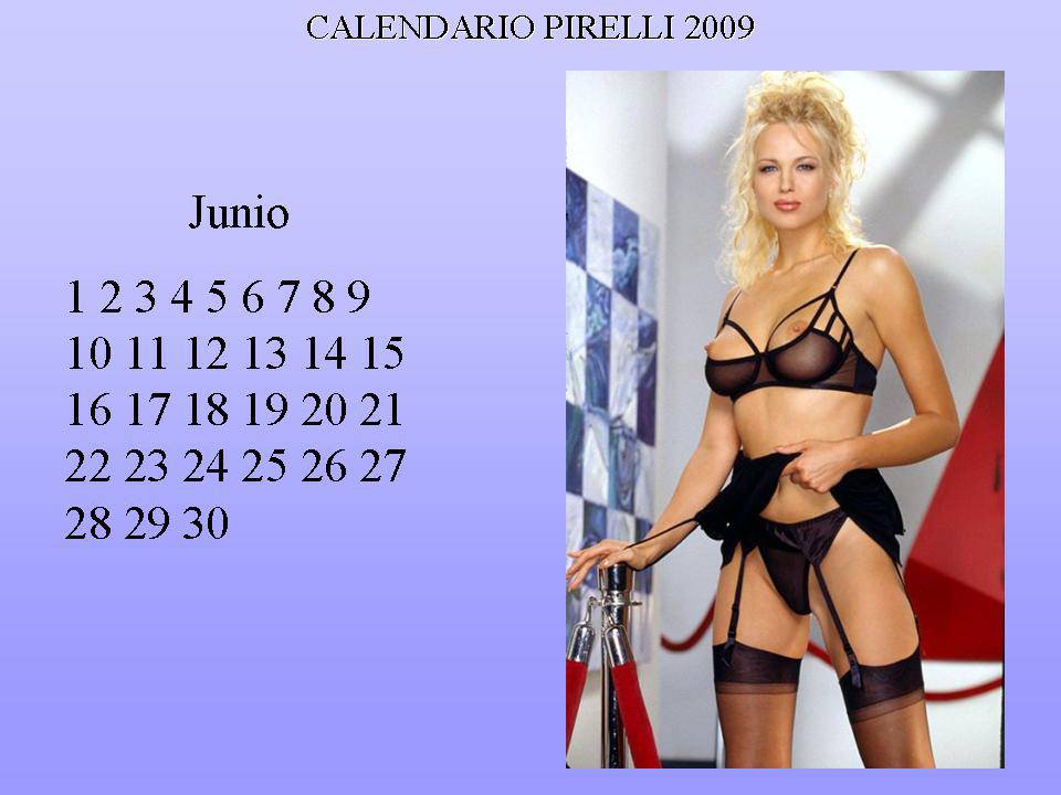 Calendario Pirelli 2009 para ellas y ellos...!