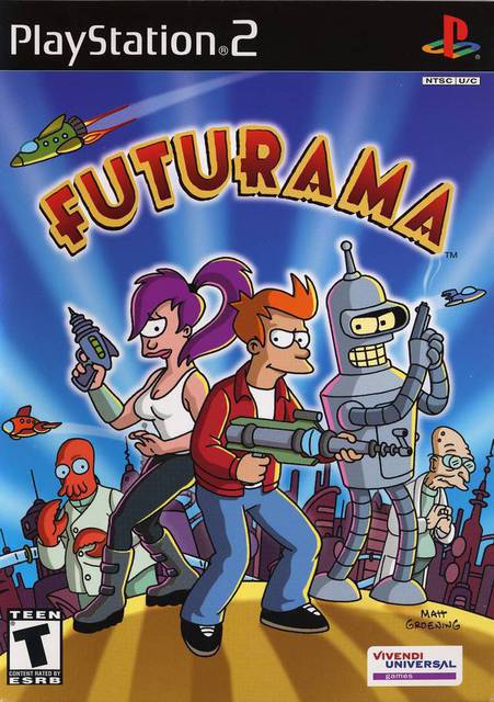 Futurama   PS2 animacao