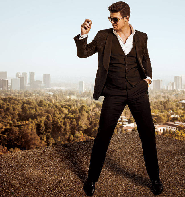 Robin Thicke x L.A. Confidential Magazine.Com Interview