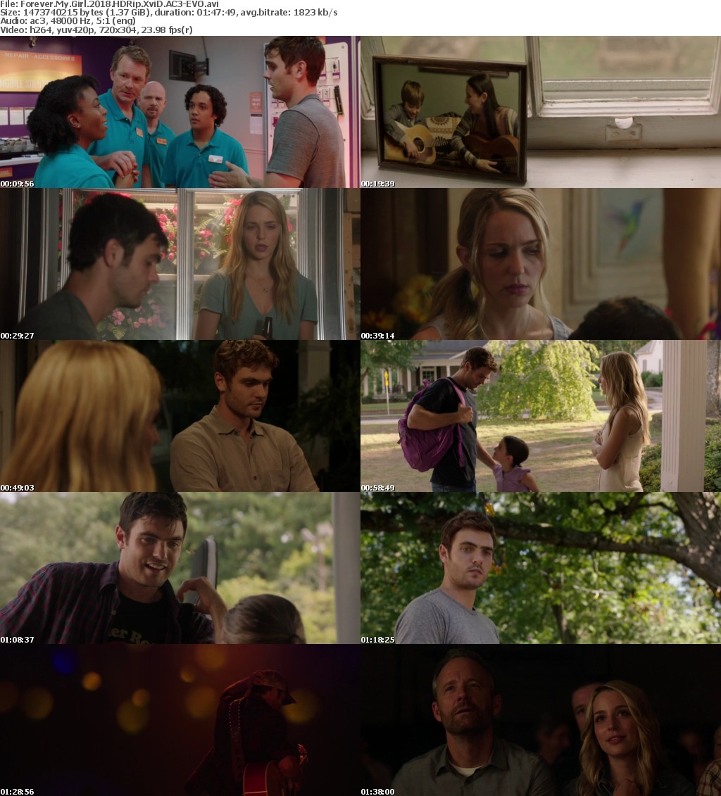 Forever My Girl 2018 HDRip XviD AC3-EVO Forever My Girl 2018 HDRip XviD AC3-EVO