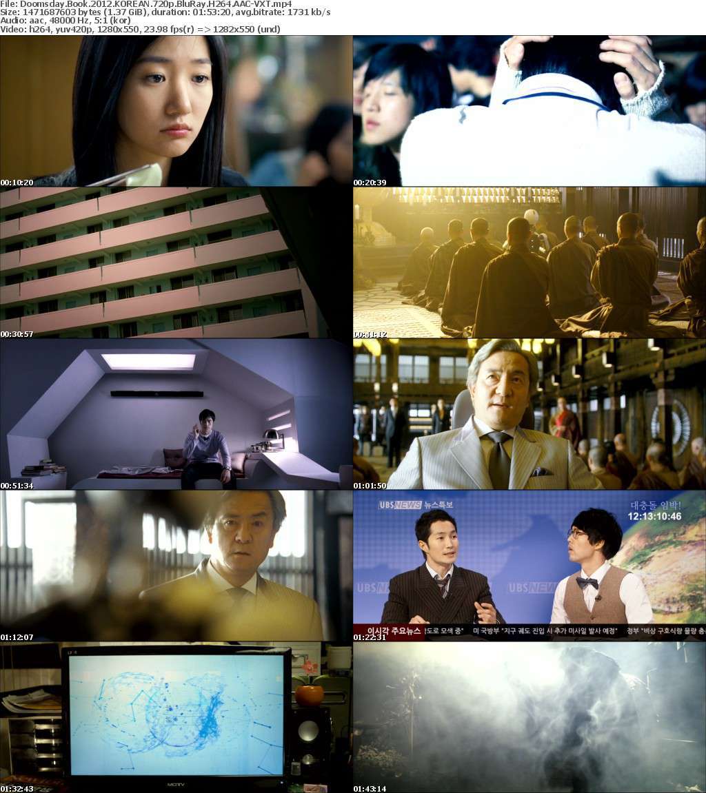 Doomsday Book 2012 KOREAN 720p BluRay H264 AAC-VXT Doomsday Book 2012 KOREAN 720p BluRay H264 AAC-VXT