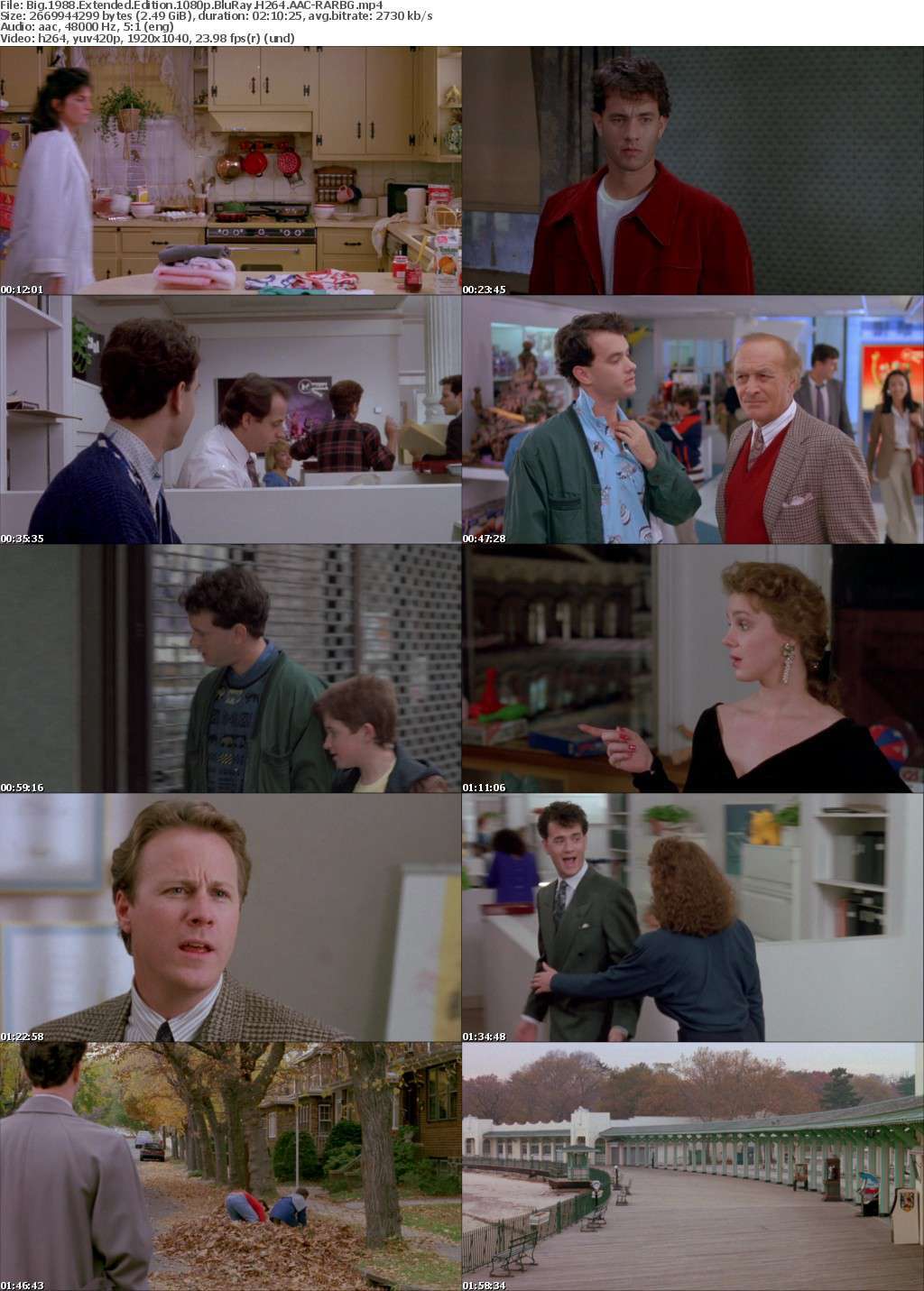 Big 1988 Extended Edition 1080p BluRay H264 AAC-RARBG Big 1988 Extended Edition 1080p BluRay H264 AAC-RARBG