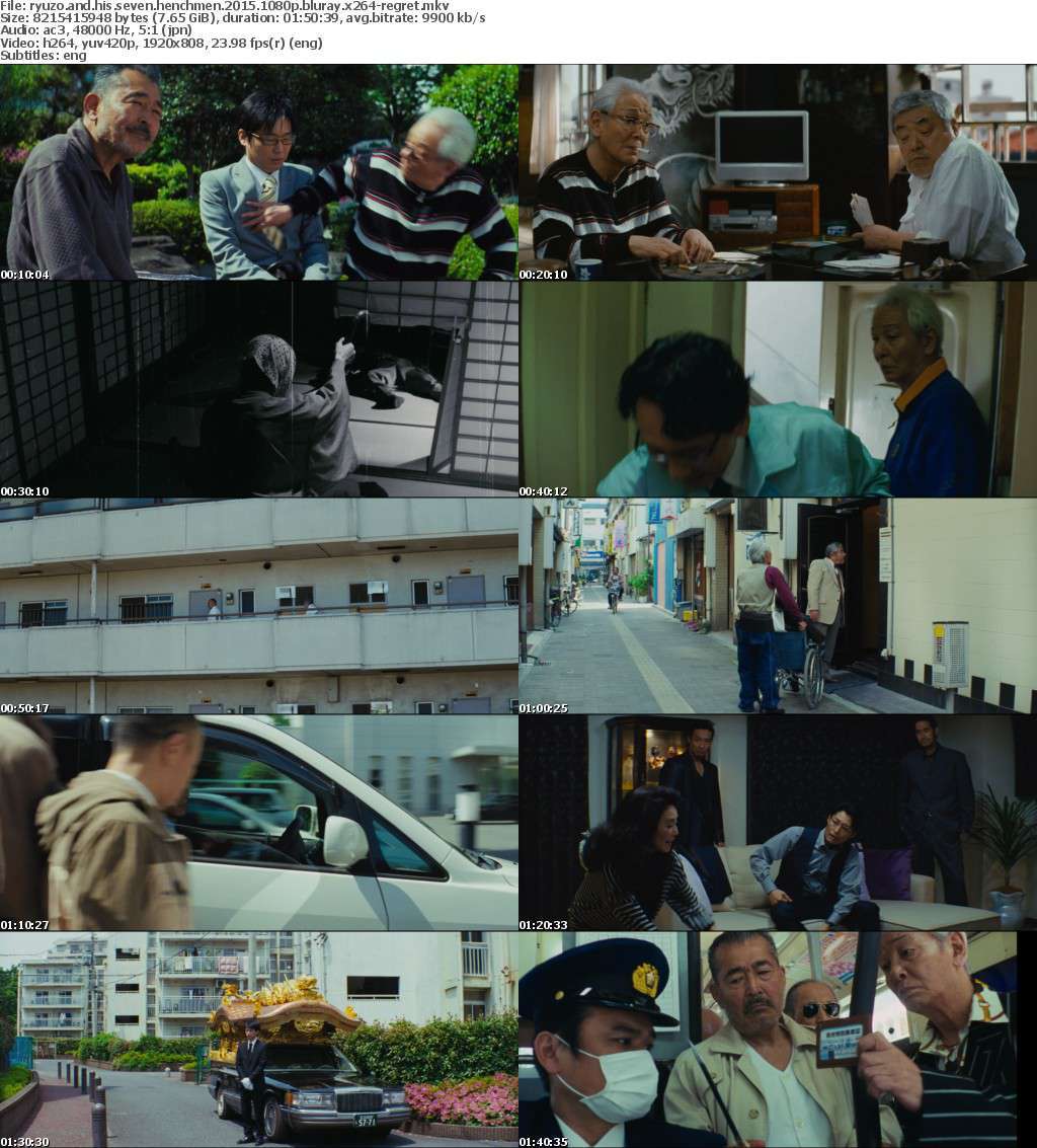 Ryuzo and His Seven Henchmen 2015 1080p BluRay x264-REGRET Ryuzo and His Seven Henchmen 2015 1080p BluRay x264-REGRET
