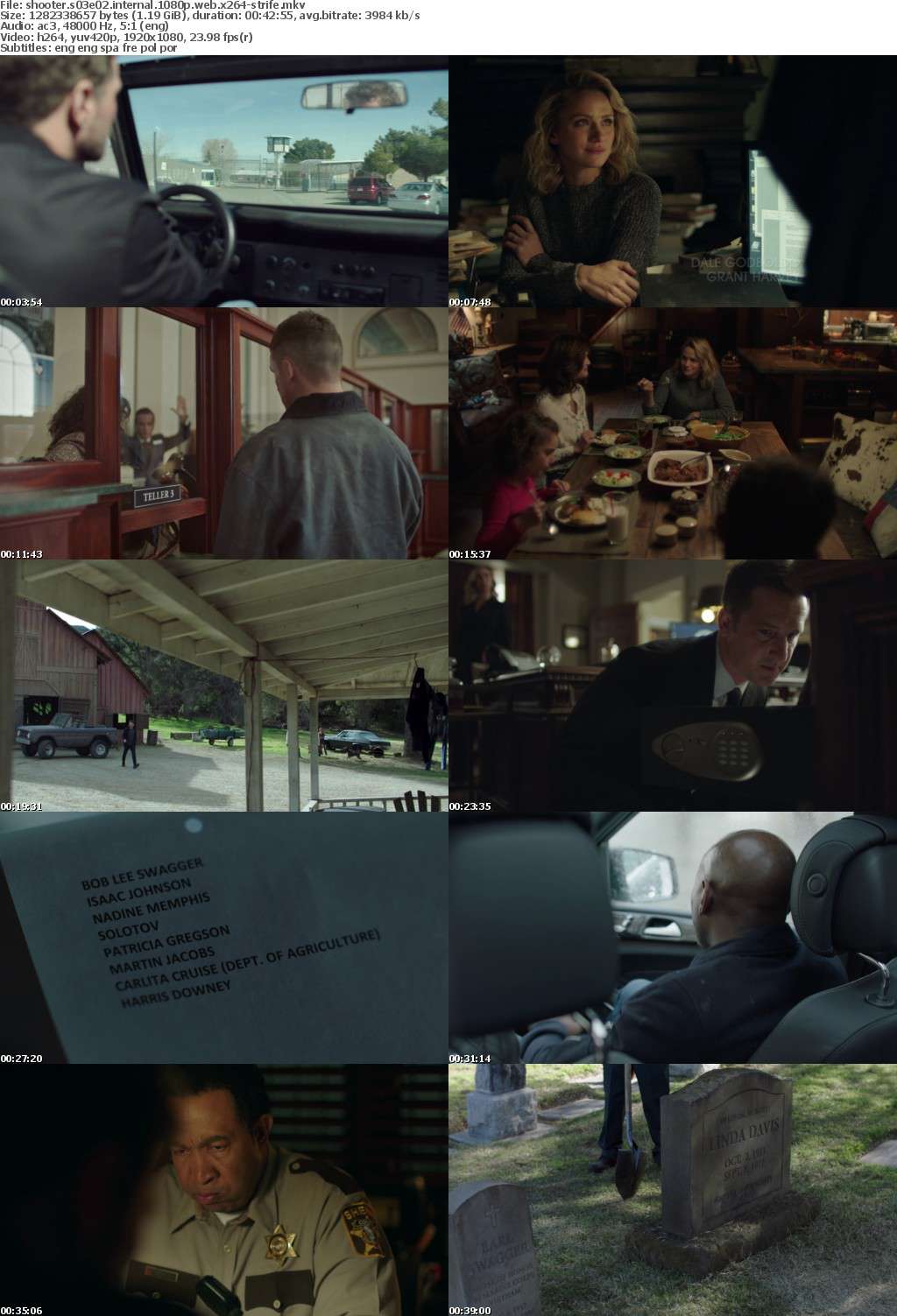 Shooter S03E02 iNTERNAL 1080p WEB x264-STRiFE Shooter S03E02 iNTERNAL 1080p WEB x264-STRiFE