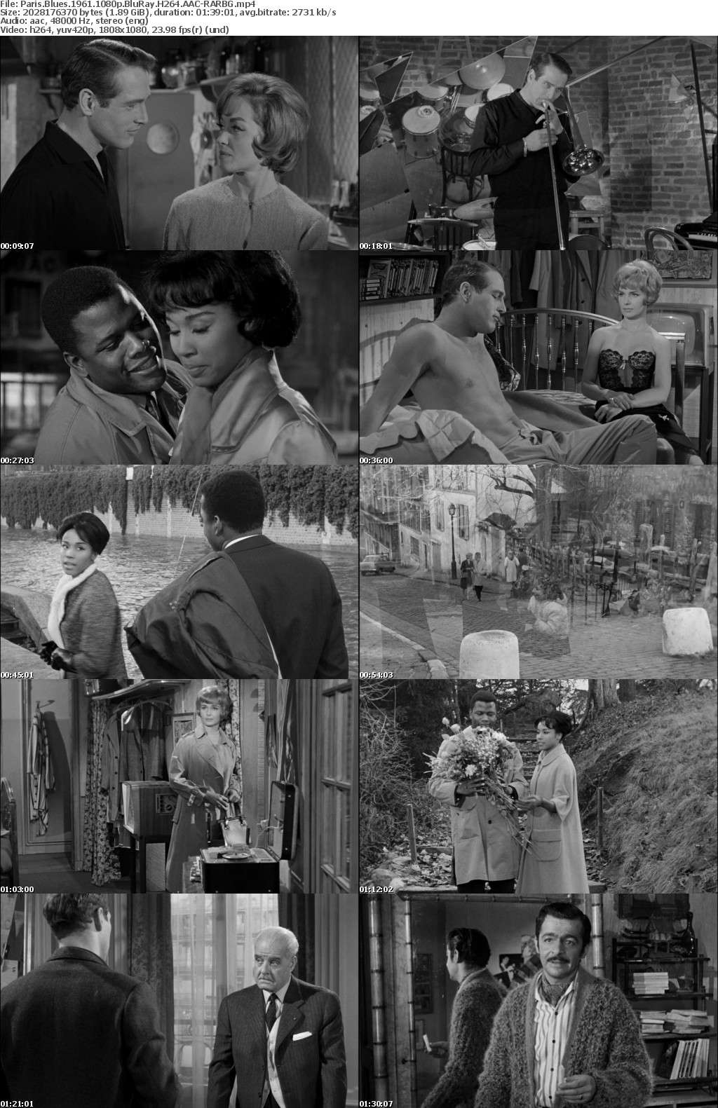 Paris Blues 1961 1080p BluRay H264 AAC-RARBG Paris Blues 1961 1080p BluRay H264 AAC-RARBG