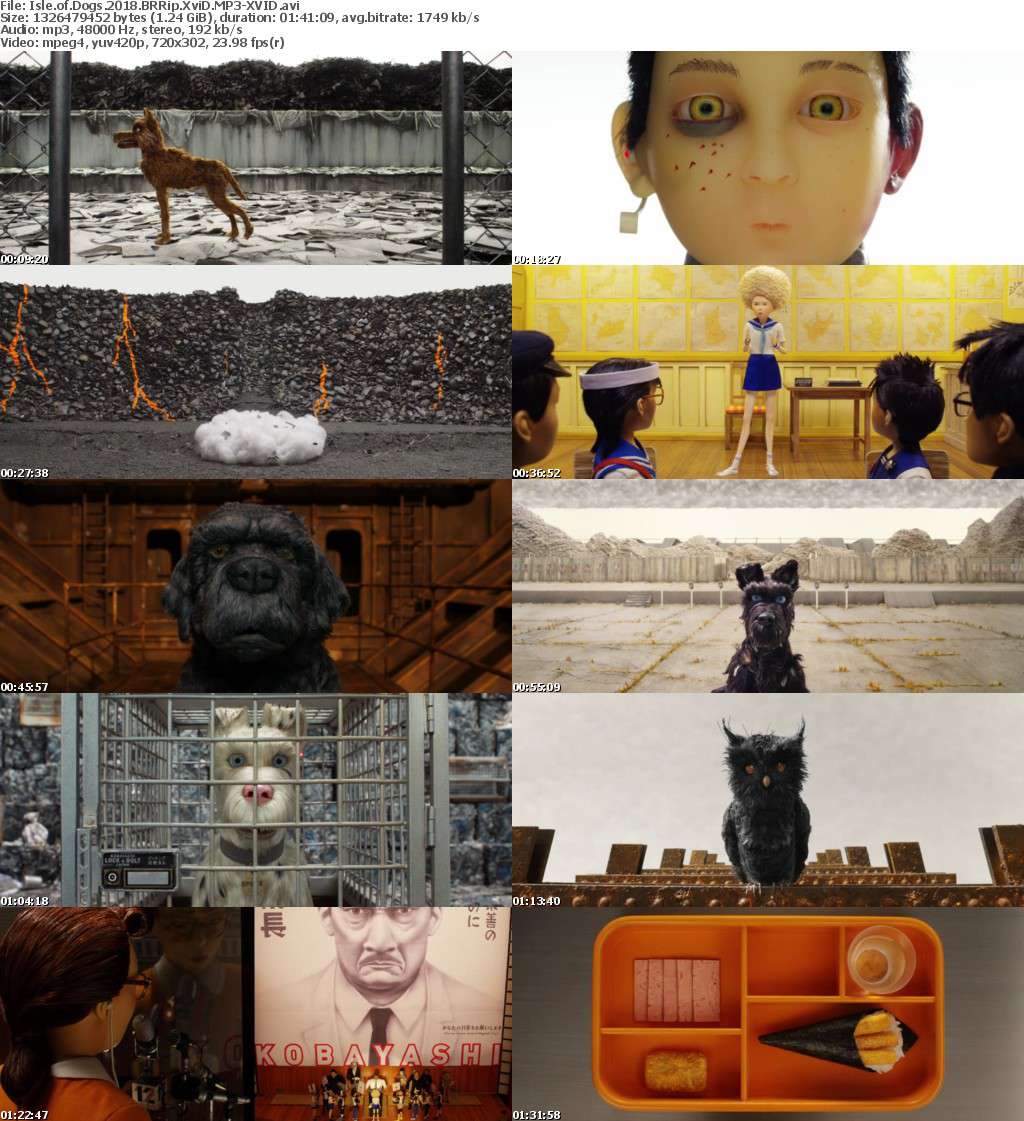 Isle of Dogs 2018 BRRip XviD MP3-XVID Isle of Dogs 2018 BRRip XviD MP3-XVID