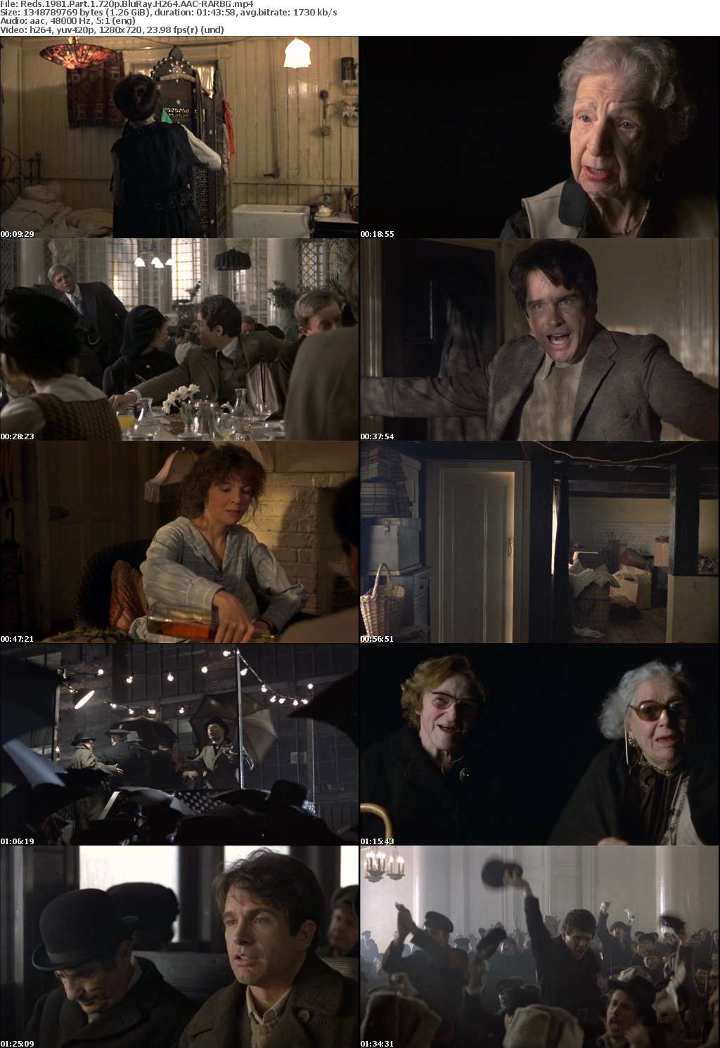 Reds 1981 Part 1 720p BluRay H264 AAC-RARBG Reds 1981 Part 1 720p BluRay H264 AAC-RARBG
