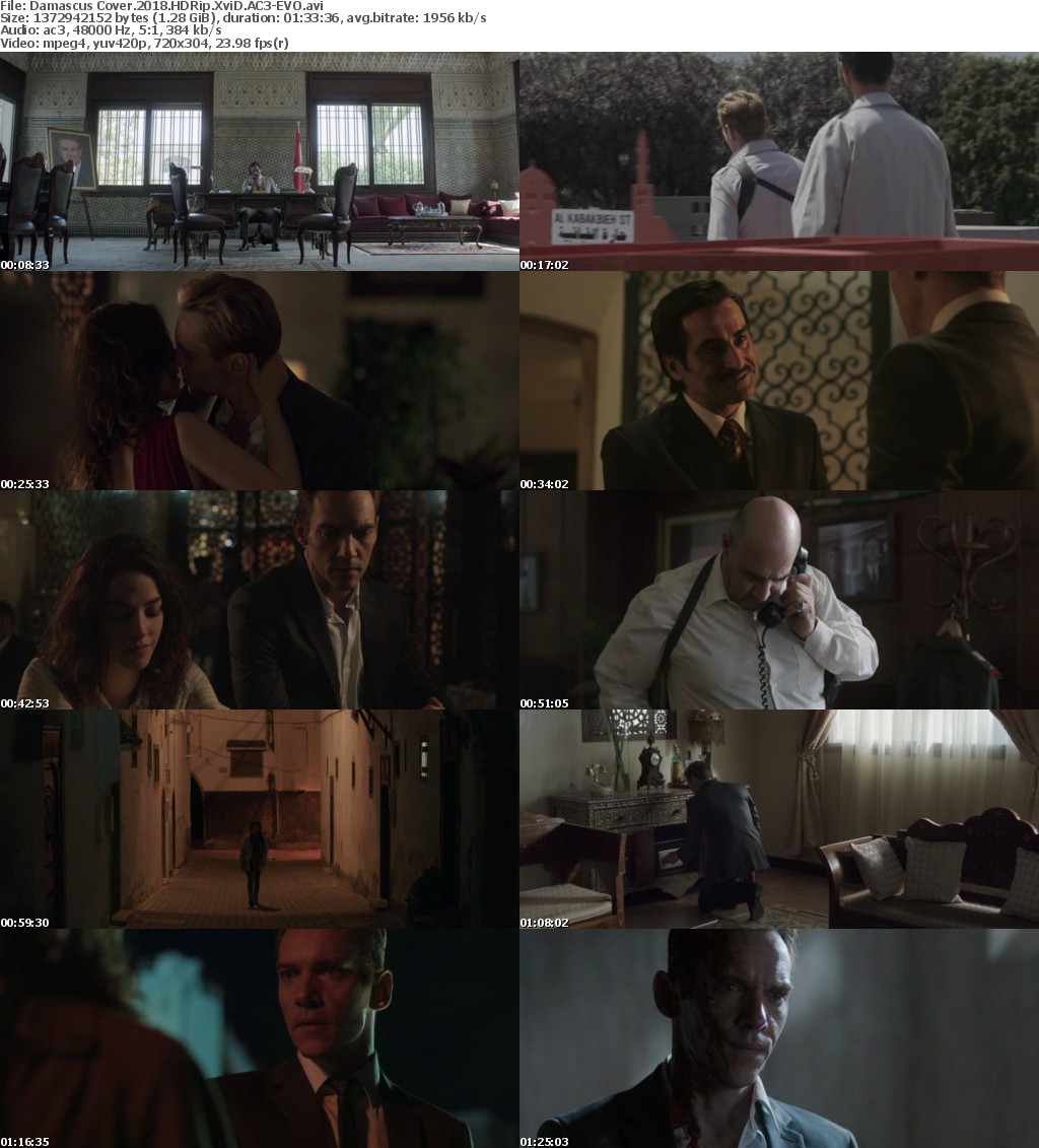 Damascus Cover (2018) HDRip XviD AC3-EVO