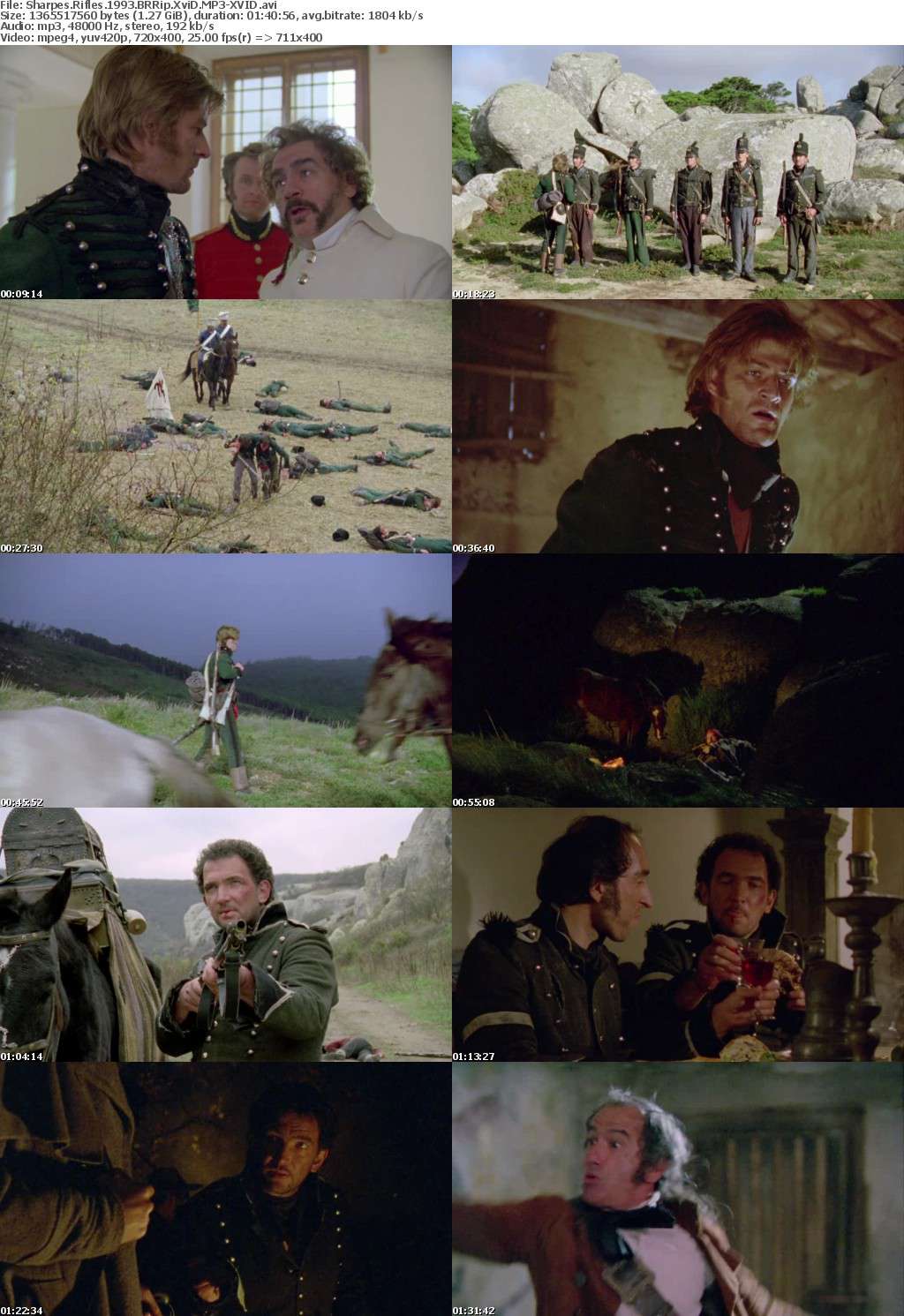 Sharpes Rifles 1993 BRRip XviD MP3-XVID Sharpes Rifles 1993 BRRip XviD MP3-XVID
