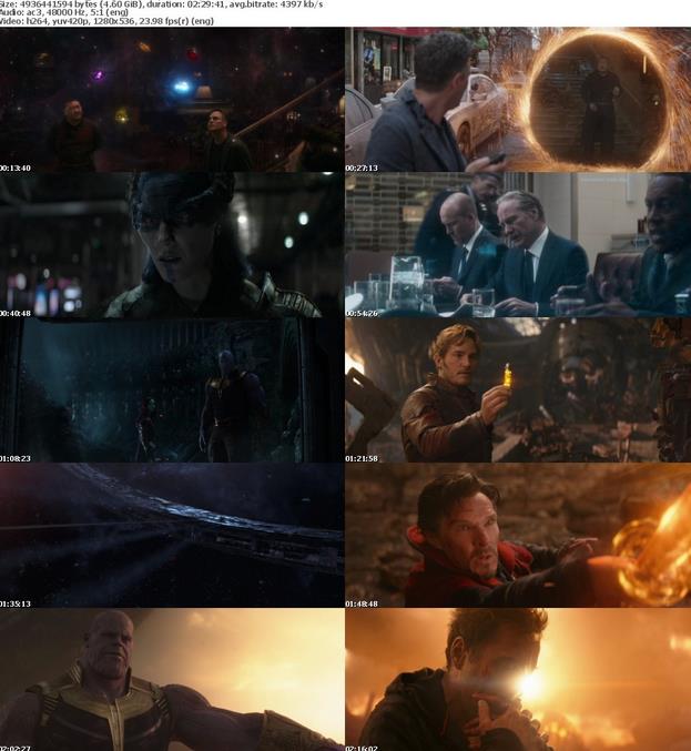 Avengers Infinity War (2018) 720p WEB-DL X264 5.1-24HD