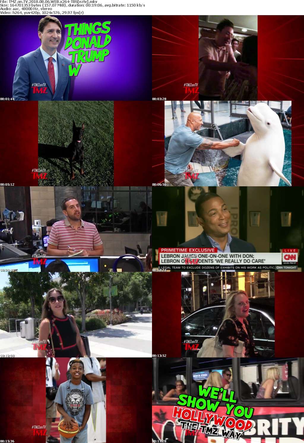 TMZ on TV (2018) 08 06 WEB x264-TBS