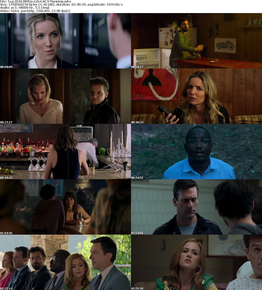 Tag (2018) BRRip x264 AC3-Manning