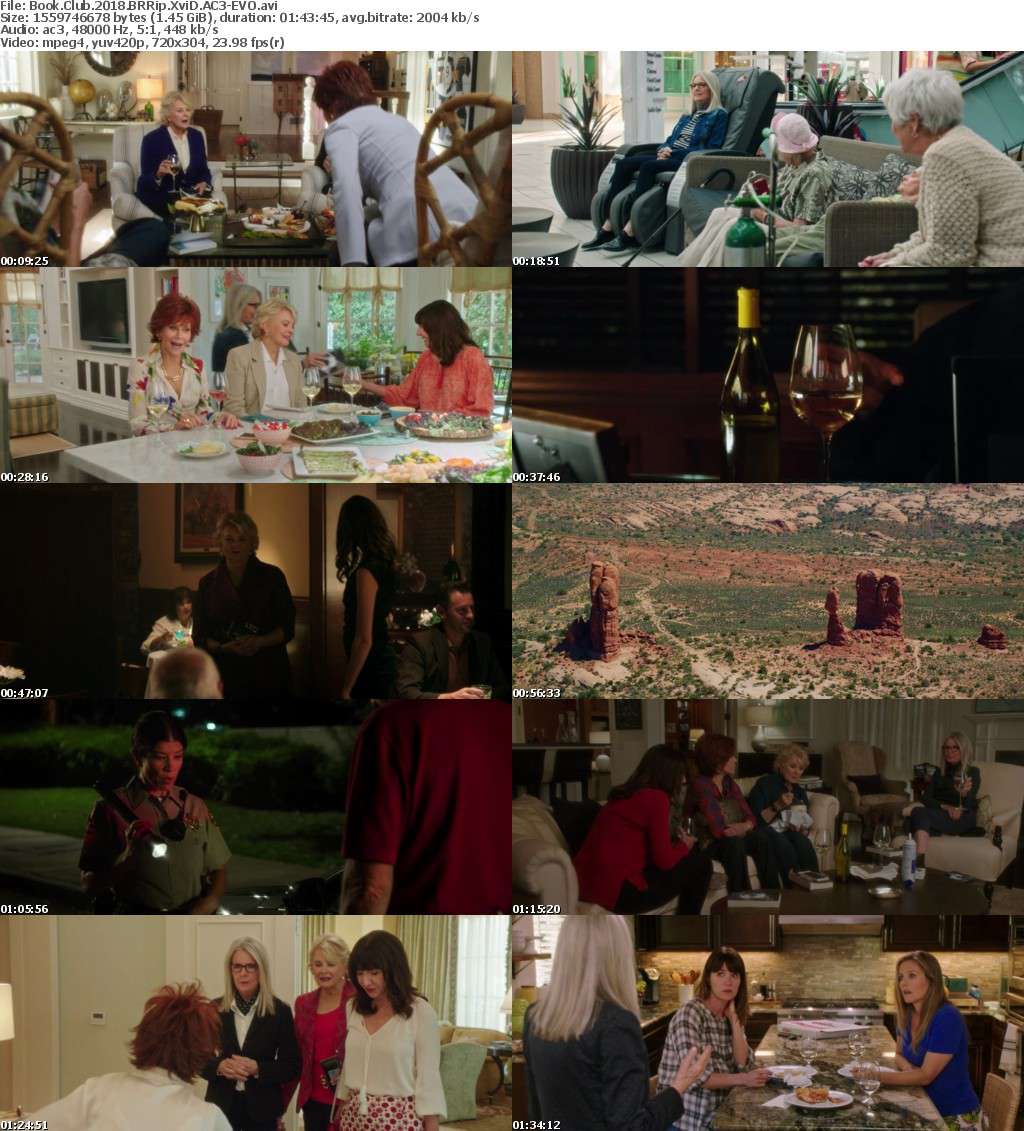 Book Club (2018) BRRip XviD AC3-EVO