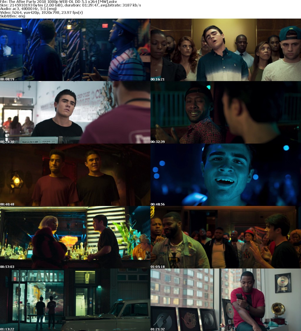 The After Party (2018) 1080p WEB-DL DD 5.1 x264 MW