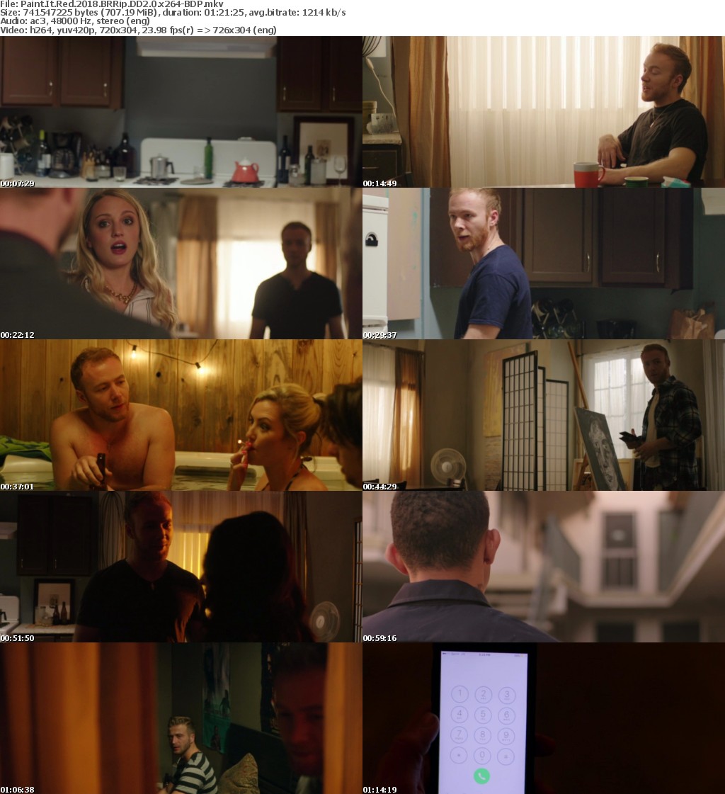 Paint It Red (2018) BRRip DD2.0 x264-BDP