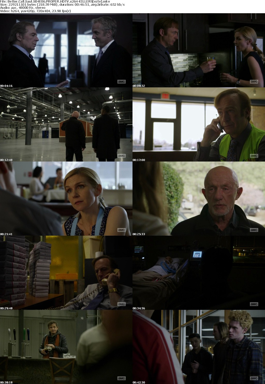 Better Call Saul S04E06 PROPER HDTV x264-KILLERS