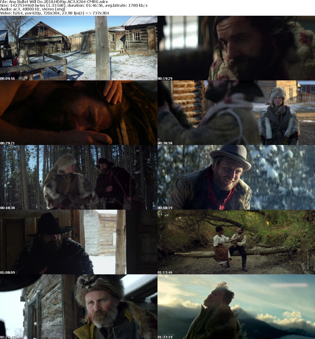 Any Bullet Will Do (2018) HDRip AC3 X264-CMRG