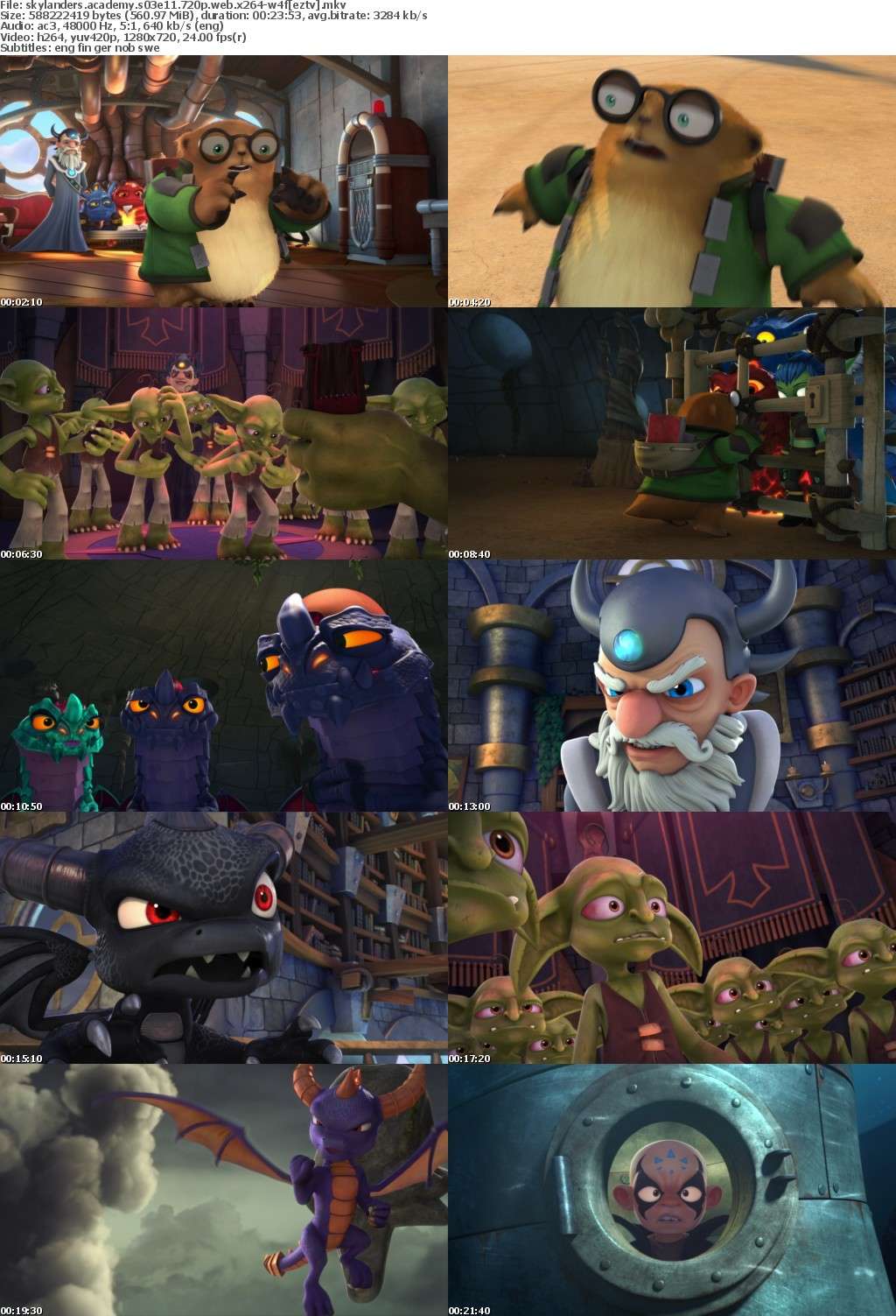 Skylanders Academy S03E11 720p WEB x264-W4F