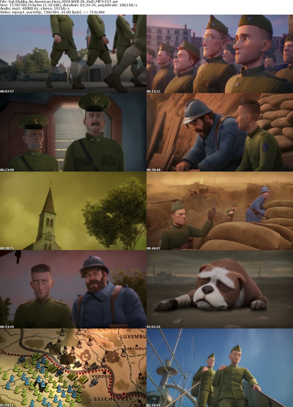 Sgt Stubby An American Hero (2018) WEB-DL XviD MP3-FGT