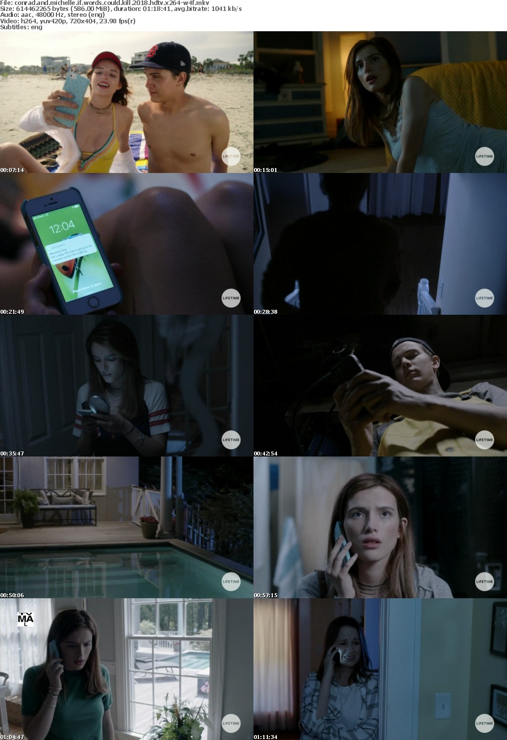 Conrad And Michelle If Words Could Kill (2018) HDTV x264-W4F