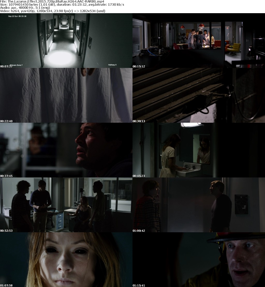 The Lazarus Effect (2015) 720p BluRay H264 AAC-RARBG