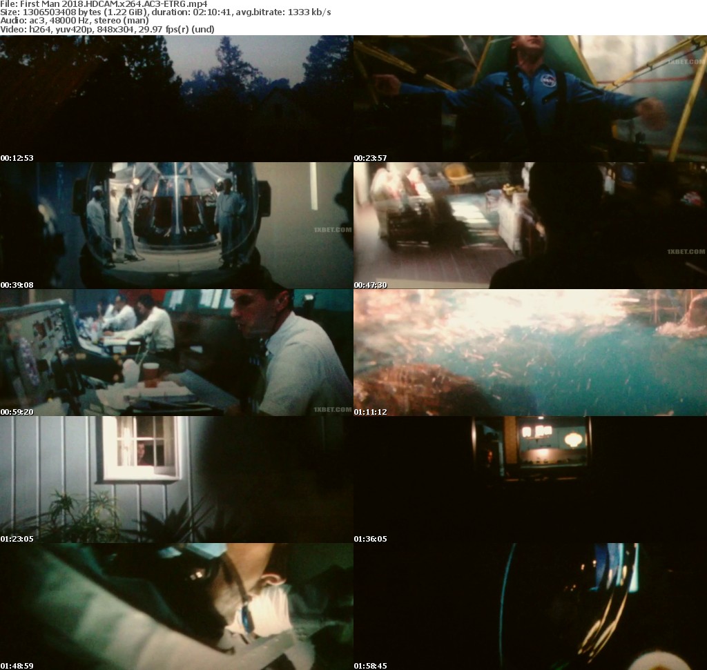 First Man (2018) HDCAM x264 AC3-ETRG