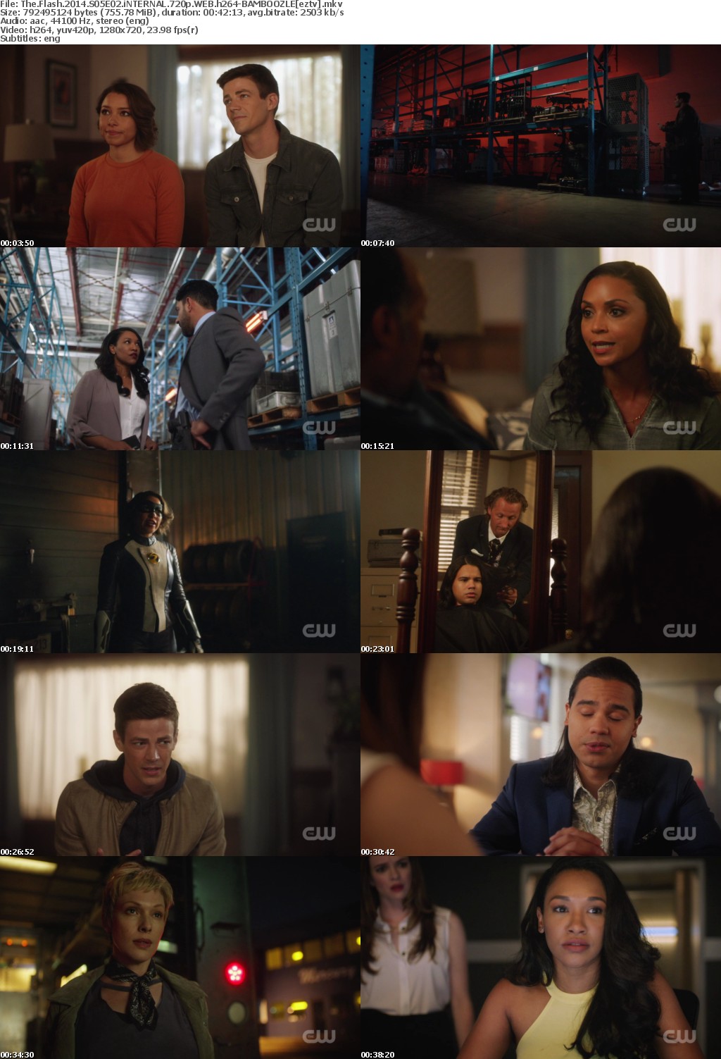 The Flash (2014) S05E02 iNTERNAL 720p WEB h264-BAMBOOZLE