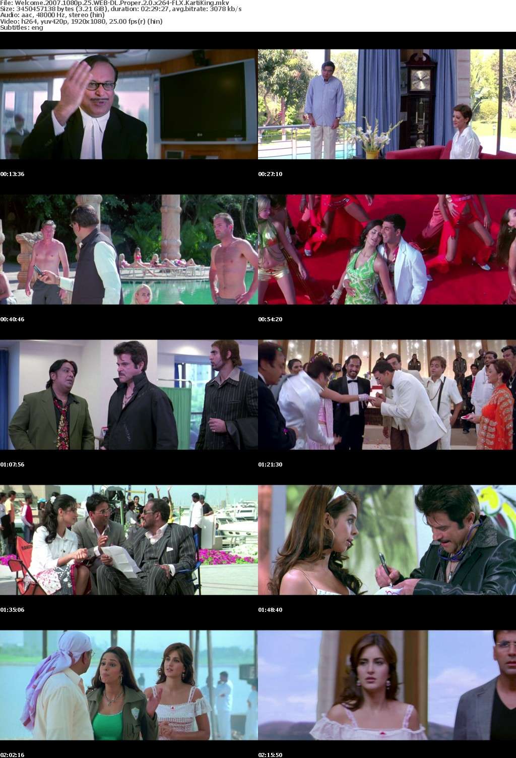 Welcome (2007) 1080p Z5 WEB-DL Hindi Proper 2.0 x264-FLX KartiKing