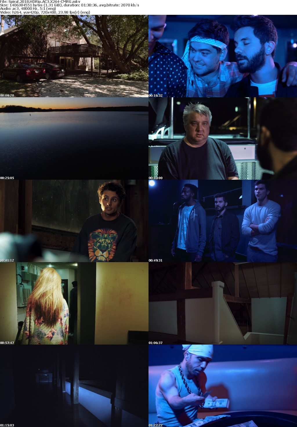 Spiral (2018) HDRip AC3 X264-CMRG