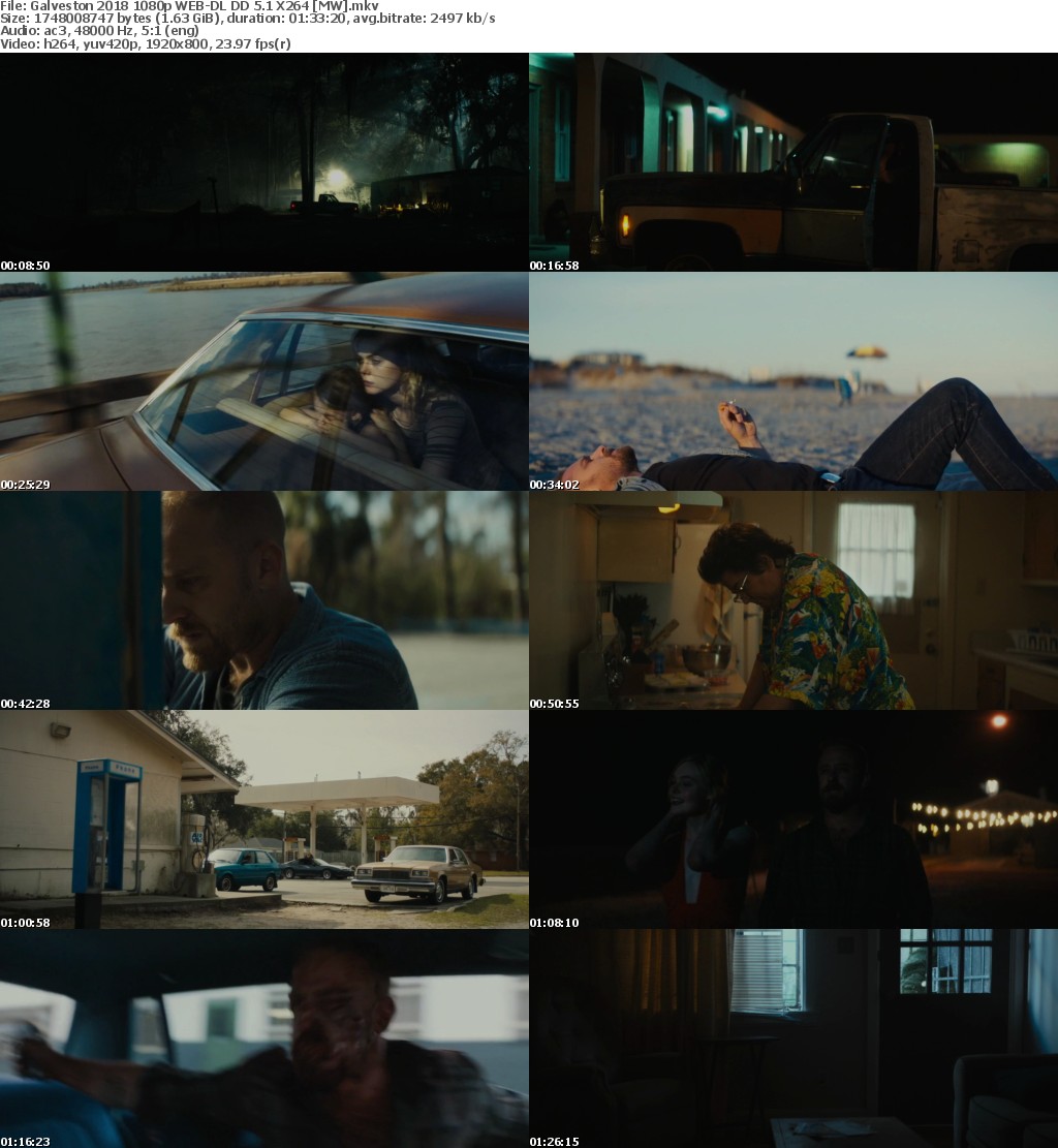 Galveston (2018) 1080p WEB-DL DD 5.1 X264 MW