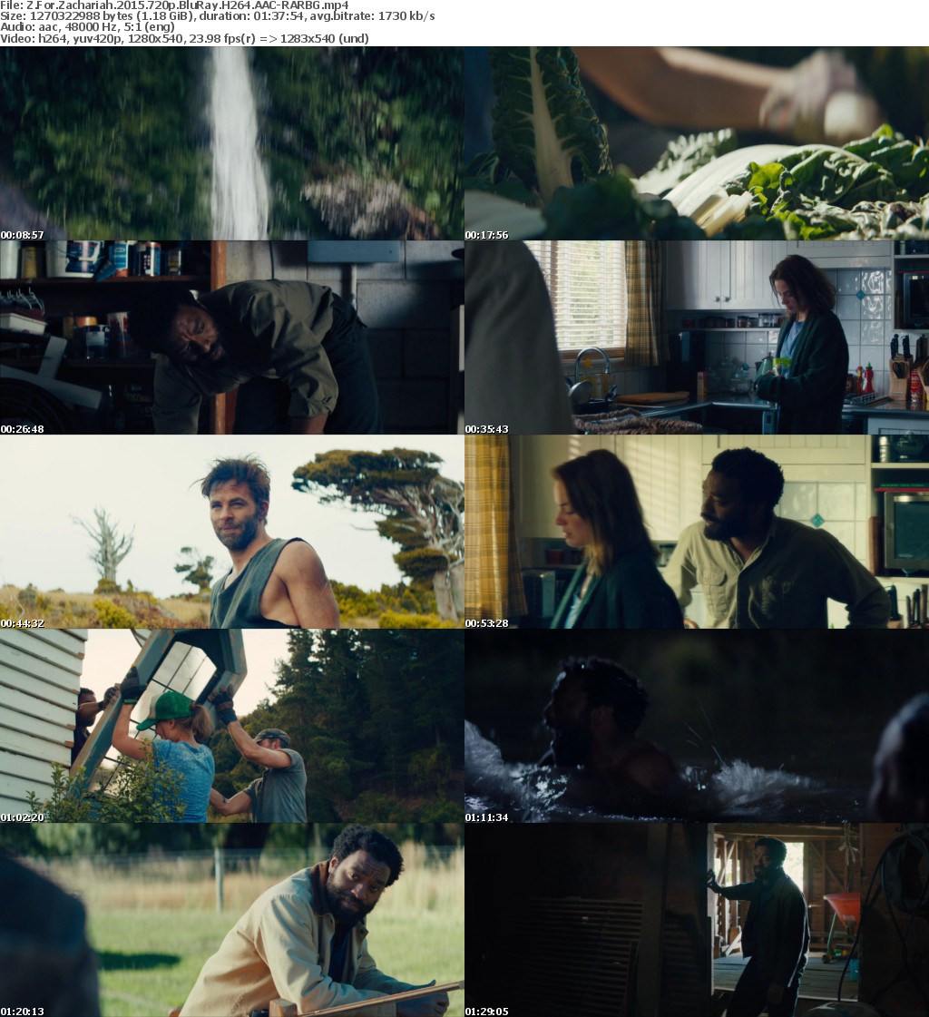 Z For Zachariah (2015) 720p BluRay H264 AAC-RARBG