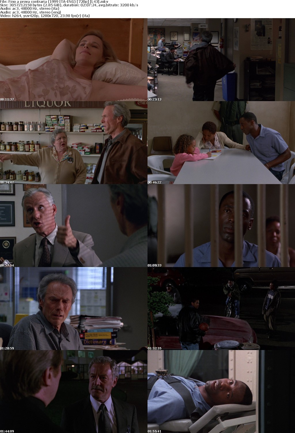 True Crime (1999) 720p BRRip x264 Ita-Eng L43