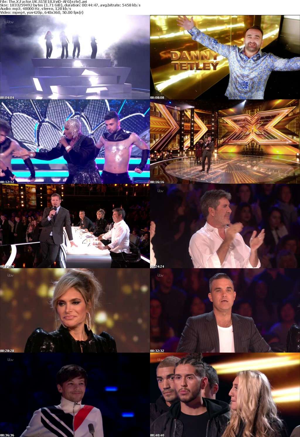 The X Factor UK S15E18 XviD-AFG