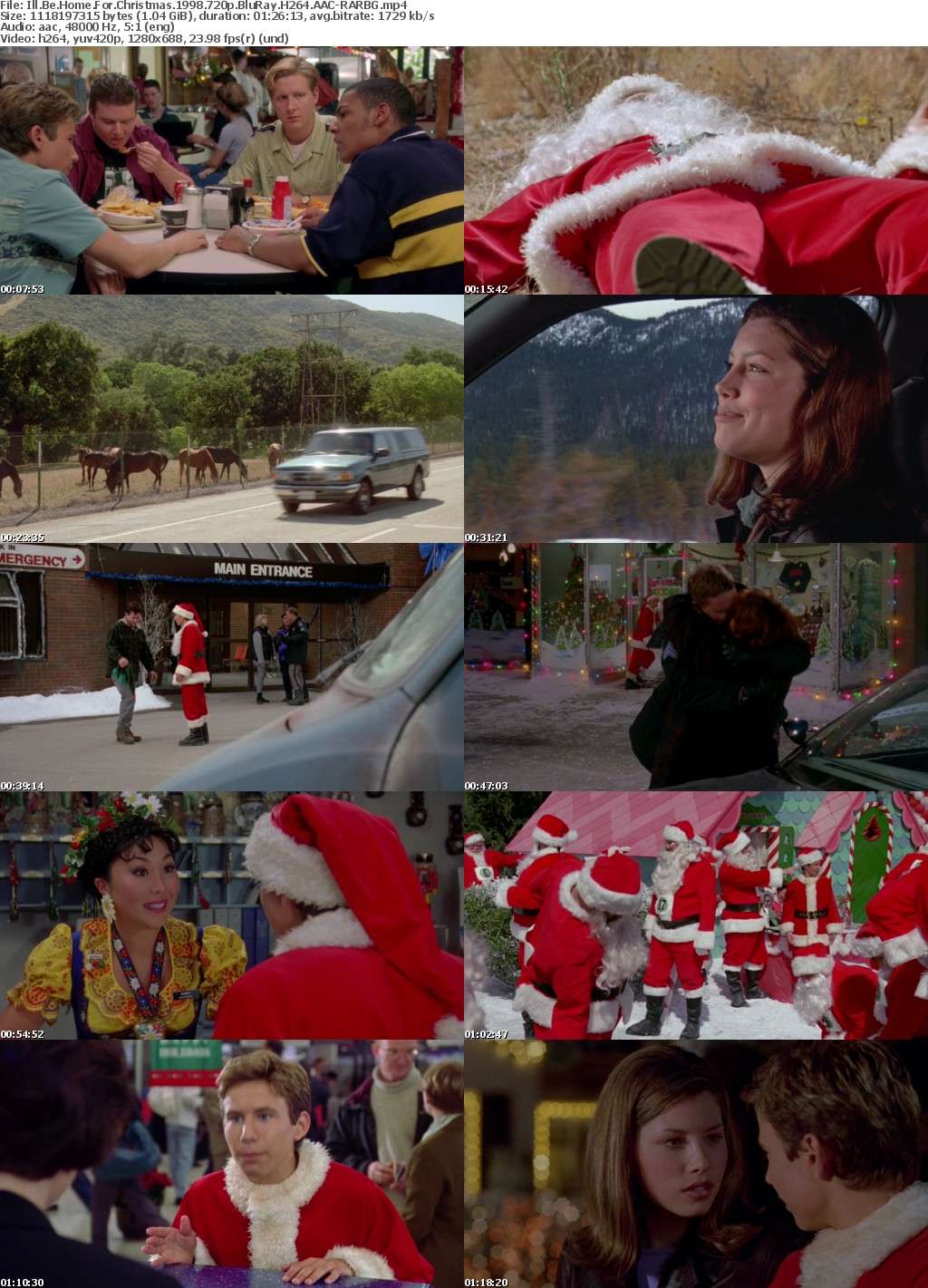 Ill Be Home For Christmas (1998) 720p BluRay H264 AAC-RARBG