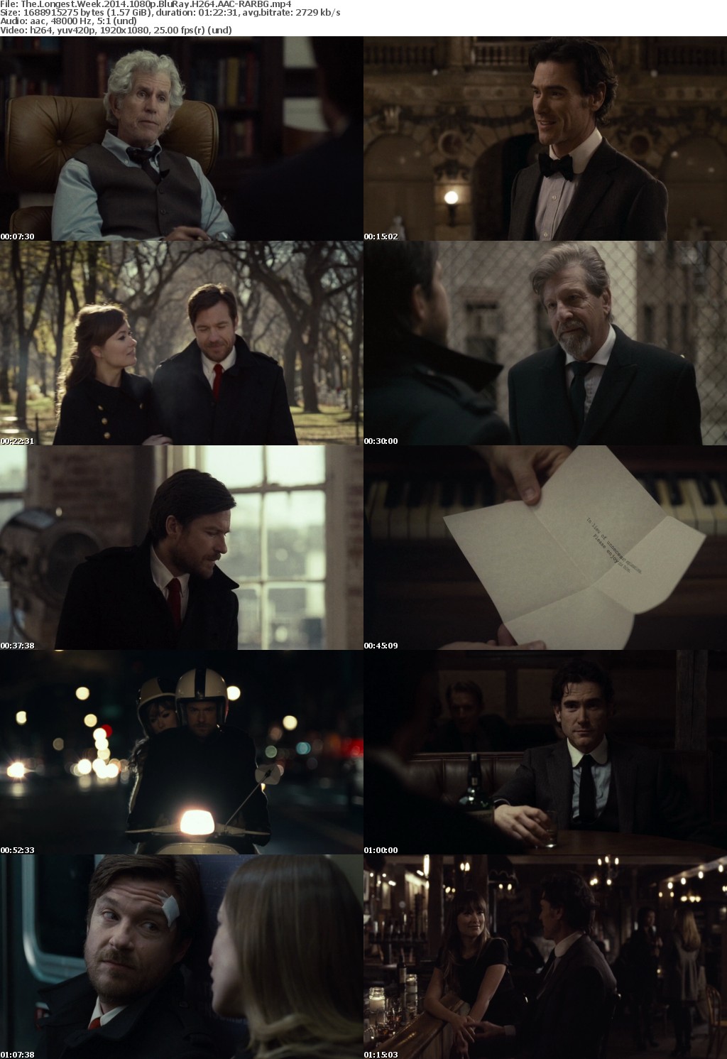 The Longest Week (2014) 1080p BluRay H264 AAC-RARBG