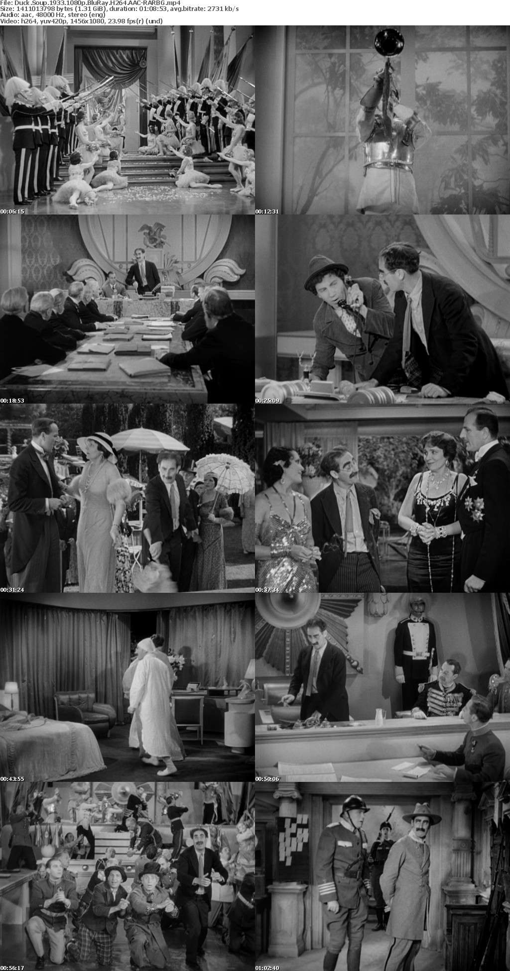 Duck Soup 1933 1080p BluRay H264 AAC-RARBG