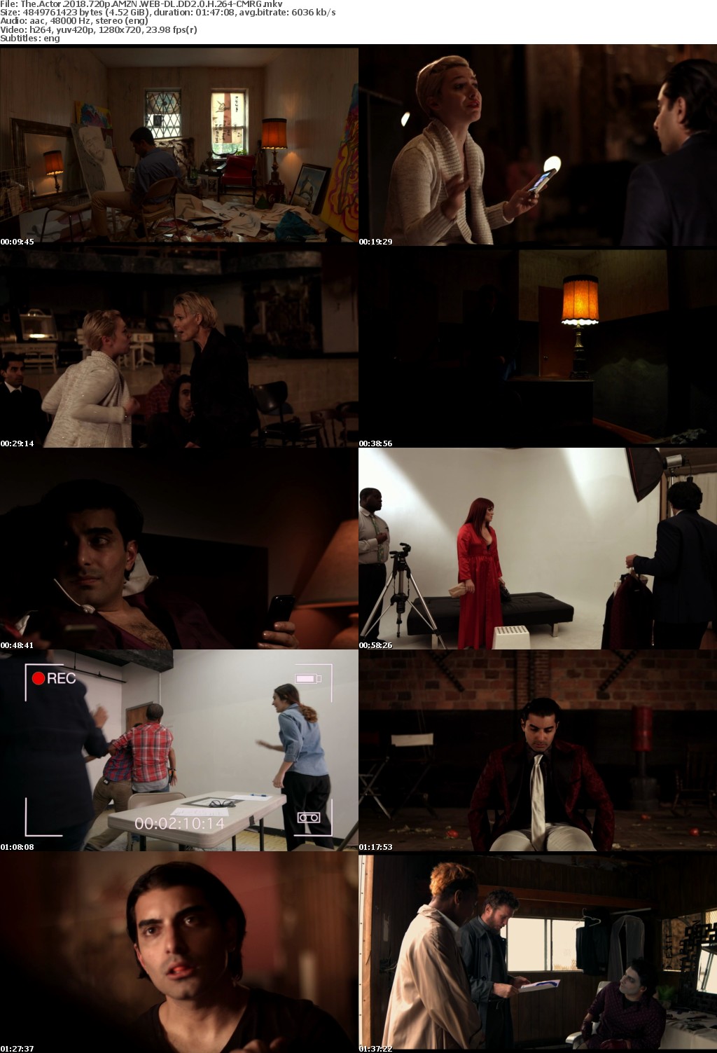 The Actor (2018) 720p AMZN WEB-DL DD2.0 H264-CMRG