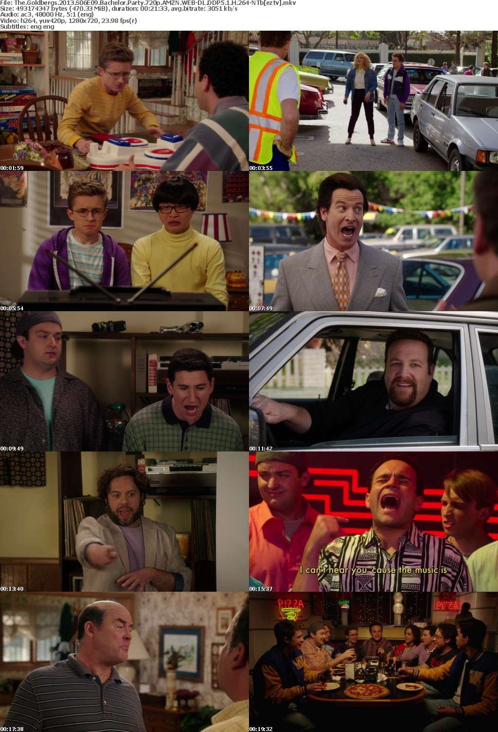 The Goldbergs (2013) S06E09 Bachelor Party 720p AMZN WEB-DL DDP5.1 H264-NTb