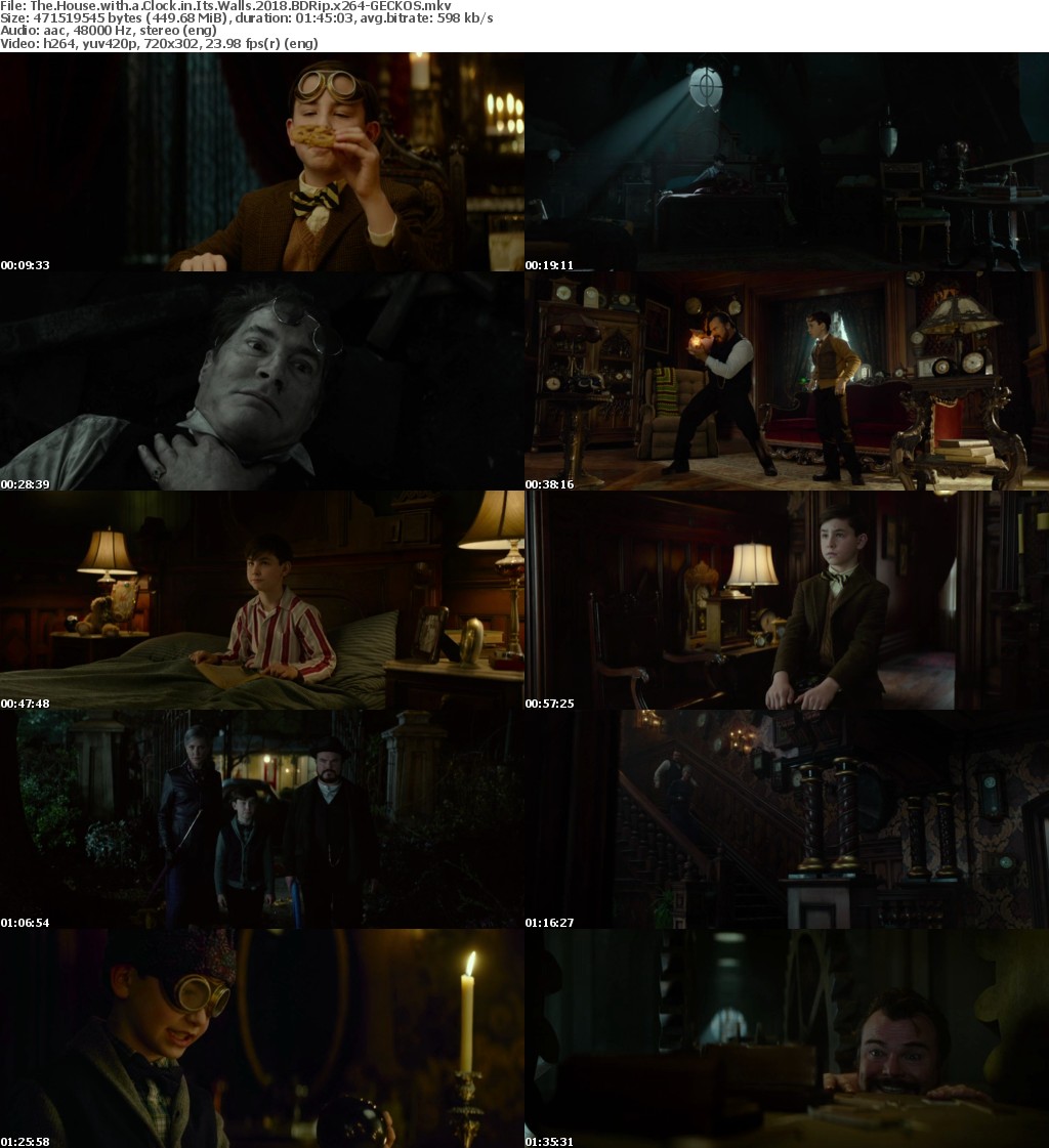 The House with a Clock in Its Walls (2018) BDRip x264-GECKOS