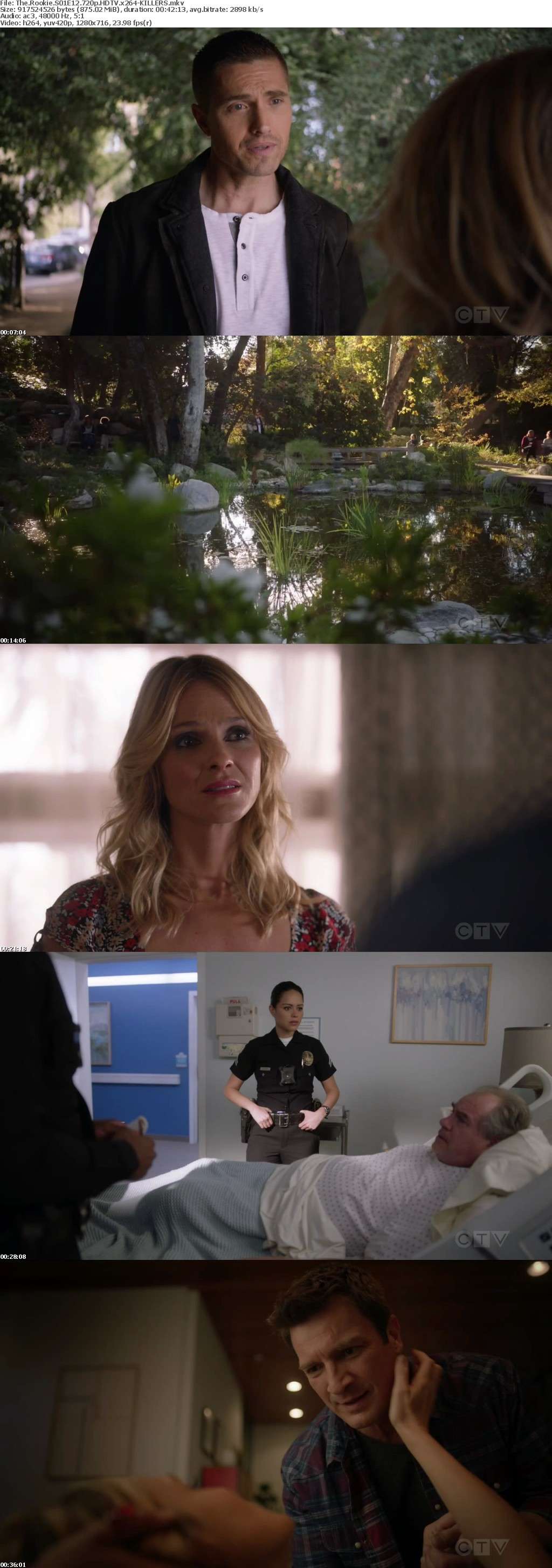 The Rookie S01E12 720p HDTV x264-KILLERS The Rookie S01E12 720p HDTV x264-KILLERS