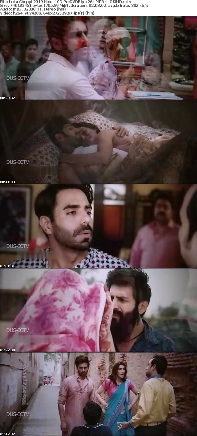 Luka Chuppi 2019 Hindi 1CD PreDVDRip x264 MP3 - LOKiHD Luka Chuppi 2019 Hindi 1CD PreDVDRip x264 MP3 - LOKiHD
