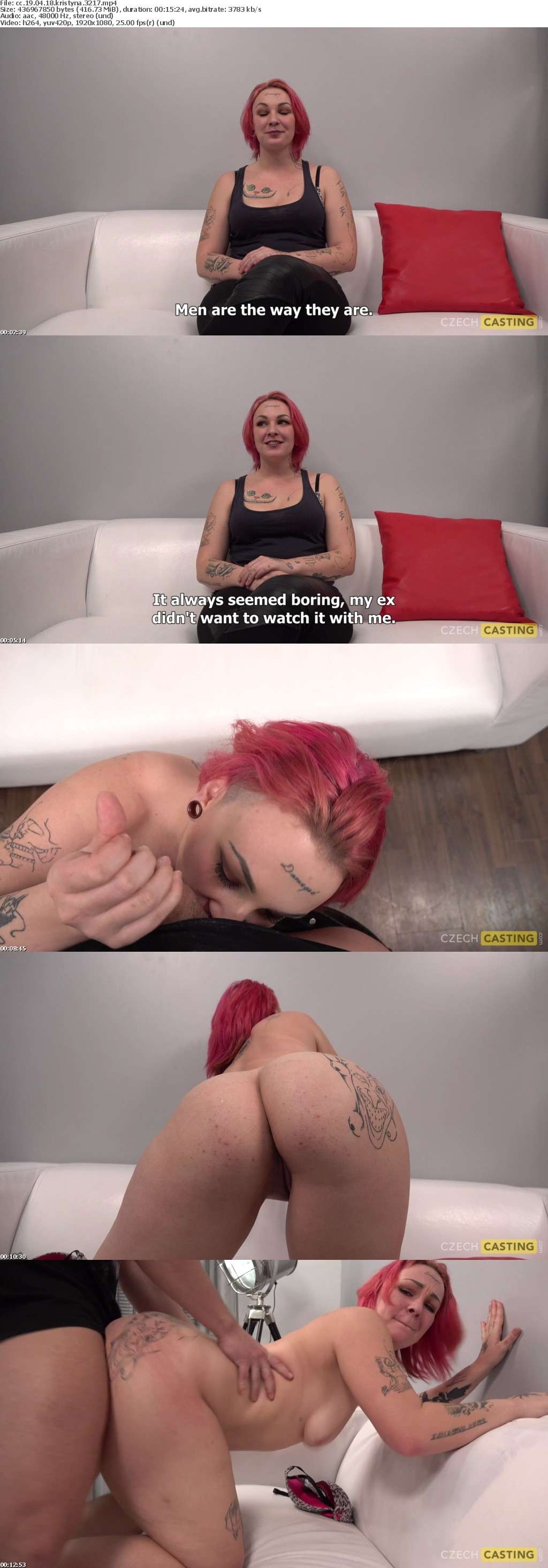 CzechCasting 19 04 18 Kristyna 3217 XXX 1080p MP4-KTR CzechCasting 19 04 18 Kristyna 3217 XXX 1080p MP4-KTR