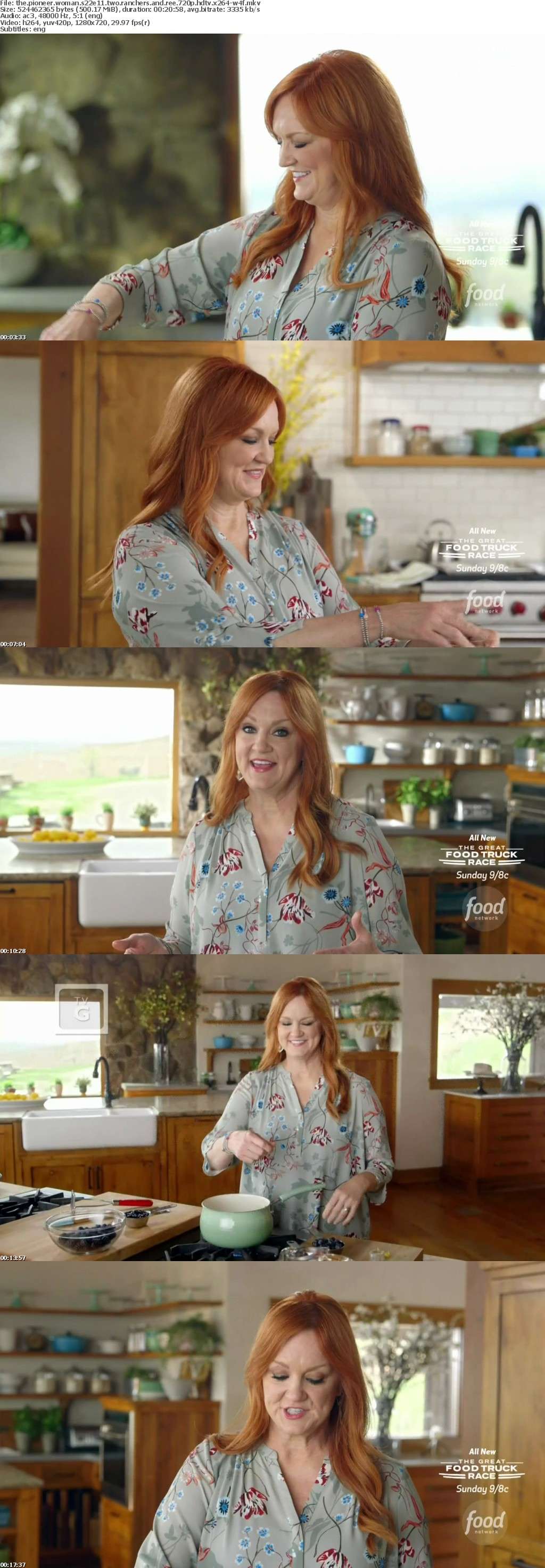 The Pioneer Woman S22E11 Two Ranchers and Ree 720p HDTV x264-W4F The Pioneer Woman S22E11 Two Ranchers and Ree 720p HDTV x264-W4F