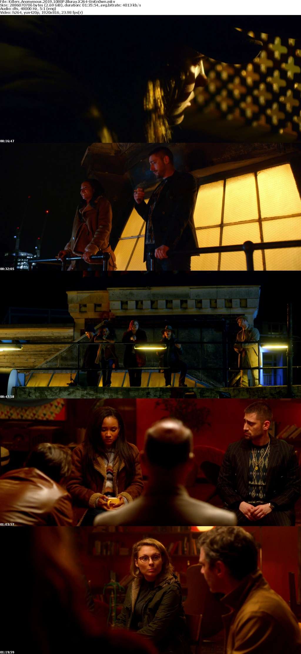 Killers Anonymous 2019 1080P BRRip X264-UnKn0wn Killers Anonymous 2019 1080P BRRip X264-UnKn0wn